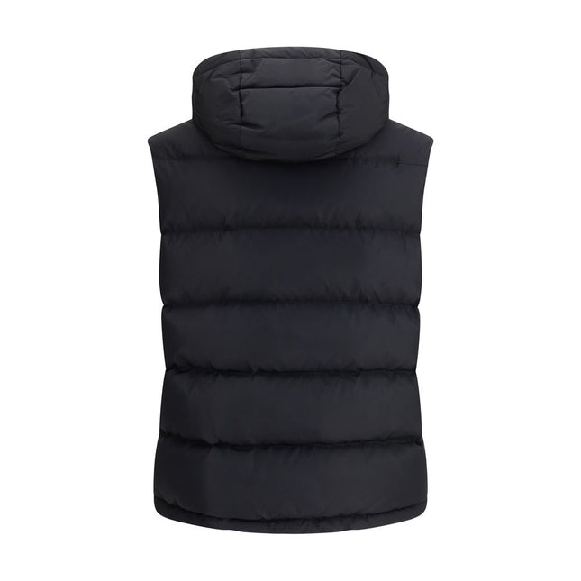 Valentino Black Goose Down Sleveless Jacket