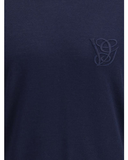 Valentino Blue Fleece Wool Turtleneck