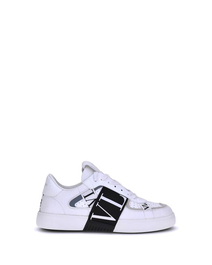 Valentino Garavani White Rubber Low Top Sneakers