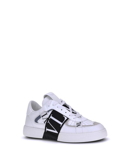 Valentino Garavani White Rubber Low Top Sneakers