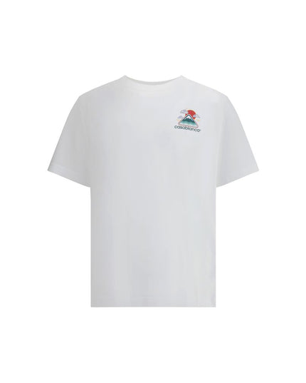 Casablanca White Cotton T-Shirt
