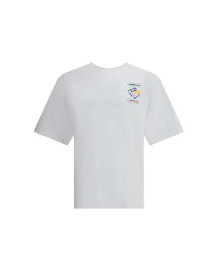 Casablanca White Cotton T-Shirt