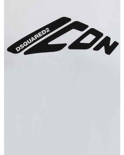 Dsquared² White Cotton T-Shirt