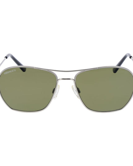 Serengeti Silver Metal Sunglasses