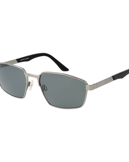 Serengeti Gray Metal Sunglasses