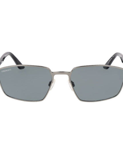 Serengeti Gray Metal Sunglasses