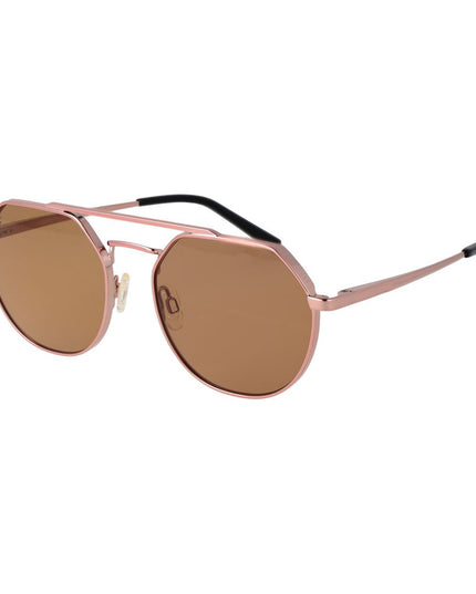 Serengeti Rose Gold Metal Sunglasses