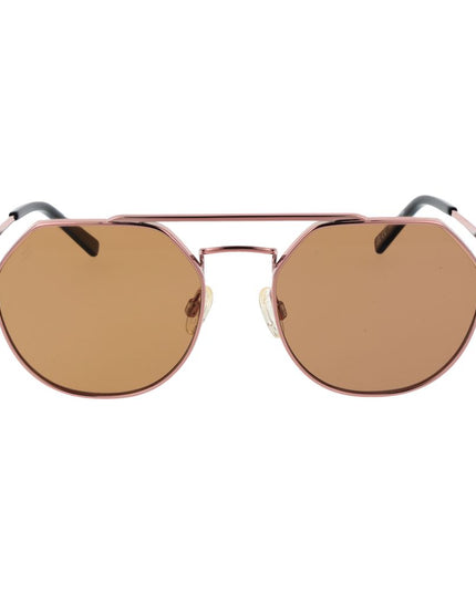 Serengeti Rose Gold Metal Sunglasses