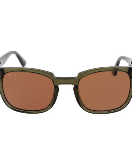 Serengeti Green Acetate Sunglasses