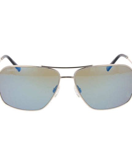 Serengeti Silver Metal Sunglasses