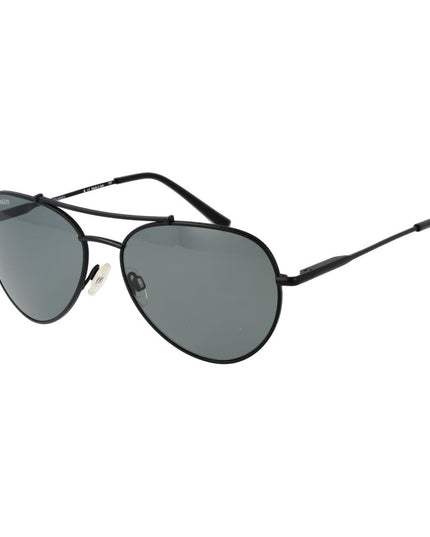 Serengeti Black Metal Sunglasses