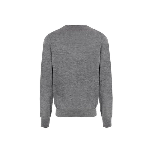 Brunello Cucinelli Gray Cashmere Men Sweater