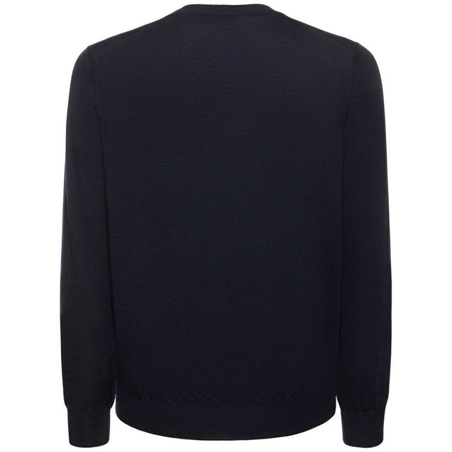 Brunello Cucinelli Blue Cashmere Men Sweater