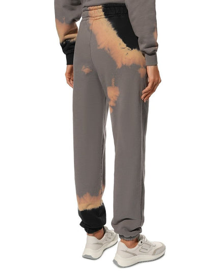 Comme Des Fuckdown Gray Cotton Women Track Pant