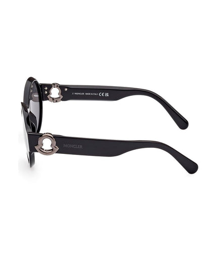 Moncler Black Pantograph Sunglass