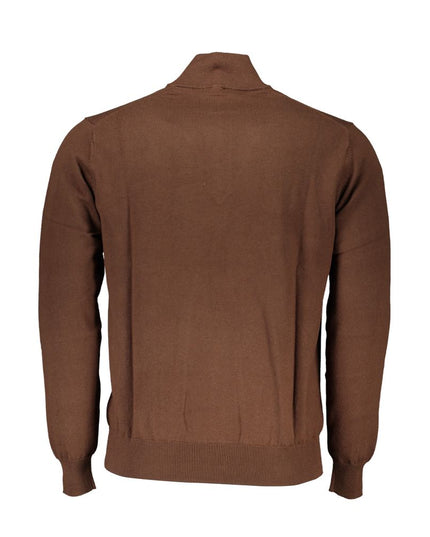 Harmont & Blaine Brown Cotton Sweater