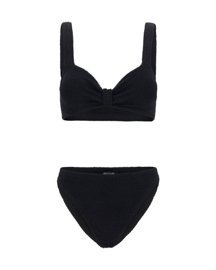 Hunza G Black Polyamide Bikini