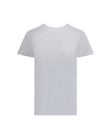PINKO White Cotton T-Shirt