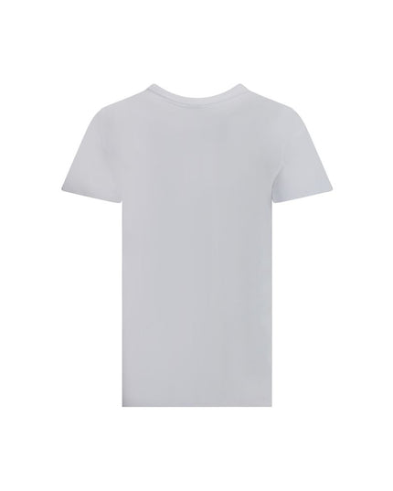 PINKO White Cotton T-Shirt