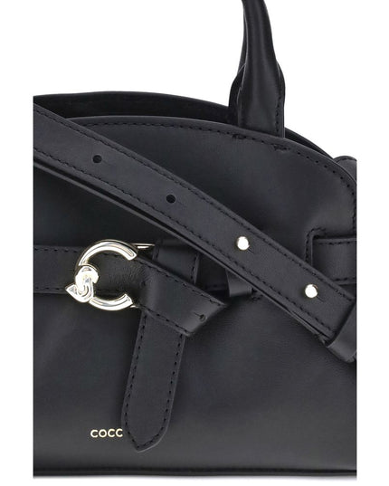 Coccinelle Black Calf Leather Bos Taurus Handbag