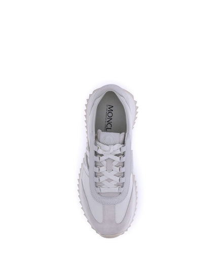 Moncler White Polyamide Low Top Sneakers