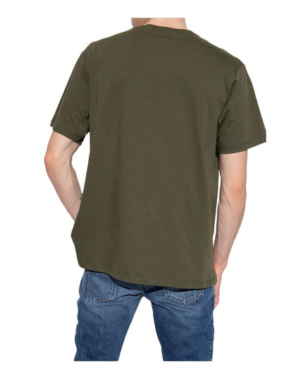 Balmain Green Cotton T-Shirt