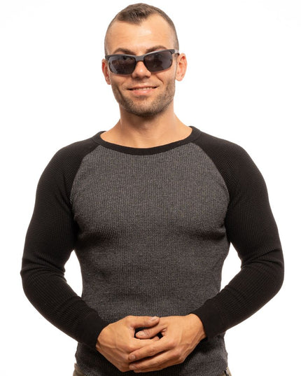 Fila Black Plastic Sunglasses