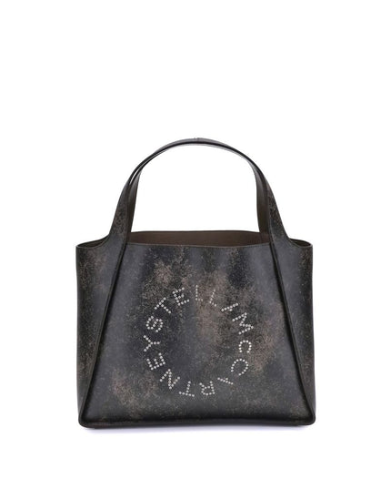 Stella McCartney Brown Calf Leather Bos Taurus Shoulder Bag