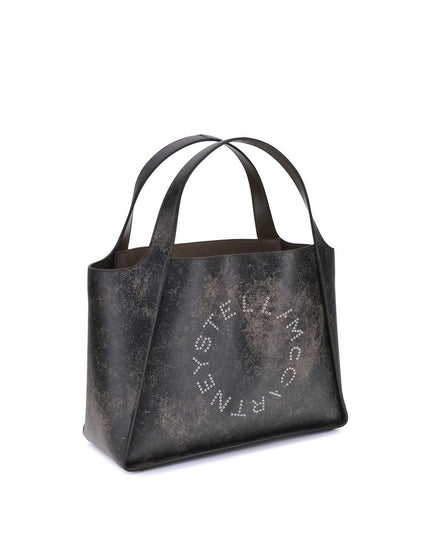 Stella McCartney Brown Calf Leather Bos Taurus Shoulder Bag