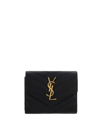 Saint Laurent Cassandre Matelassé Wallet