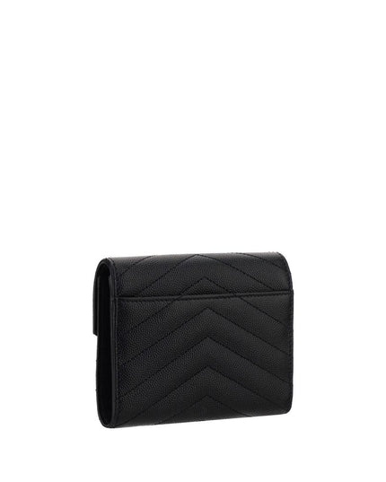 Saint Laurent Cassandre Matelassé Wallet