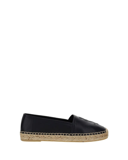 Saint Laurent Black Lamb Ovis Aries Aries Espadrilles