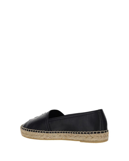 Saint Laurent Black Lamb Ovis Aries Aries Espadrilles