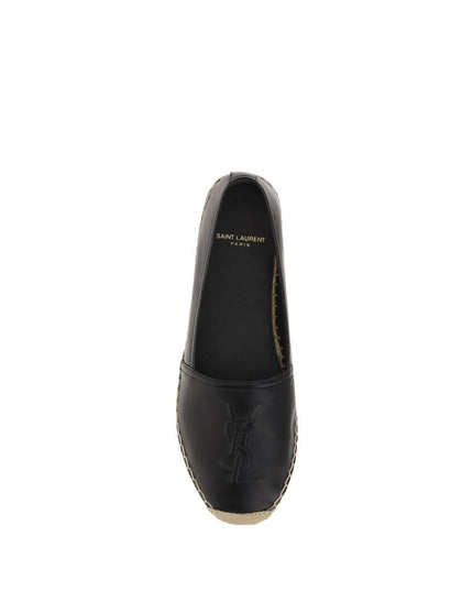Saint Laurent Black Lamb Ovis Aries Aries Espadrilles