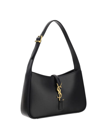Saint Laurent Black Calf Leather Bos Taurus Shoulder Bag