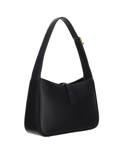 Saint Laurent Black Calf Leather Bos Taurus Shoulder Bag