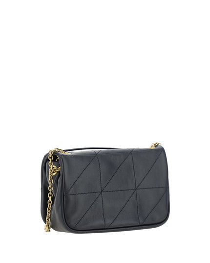 Saint Laurent Black Lamb Ovis Aries Aries Shoulder Bag