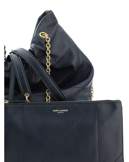 Saint Laurent Black Lamb Ovis Aries Aries Backet Bag