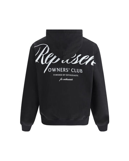 Represent Black Cotton Sweatshirt