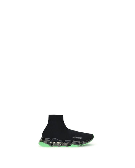 Balenciaga Black Polyester Athletic Sneakers