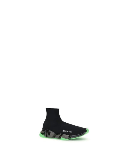 Balenciaga Black Polyester Athletic Sneakers