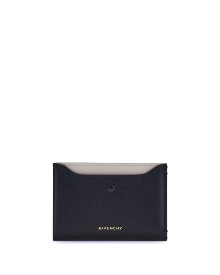 Givenchy Black Calf Leather Bos Taurus Wallet