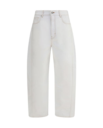 Givenchy White Cotton Jeans Denim