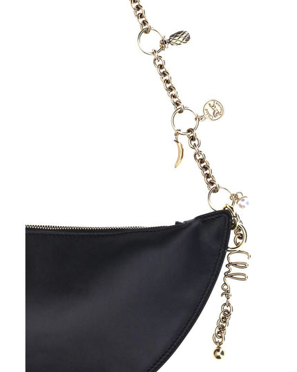 Chloé Black Calf Leather Bos Taurus Shoulder Bag