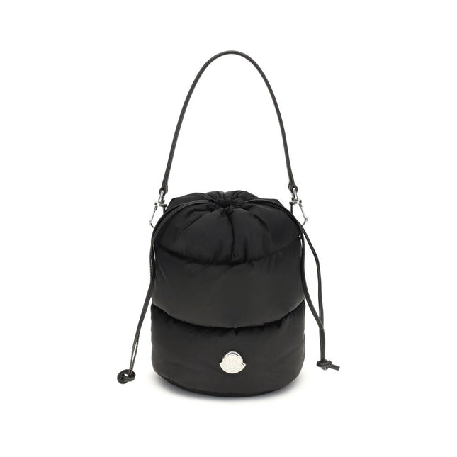Moncler Black Polyester Backet Bag