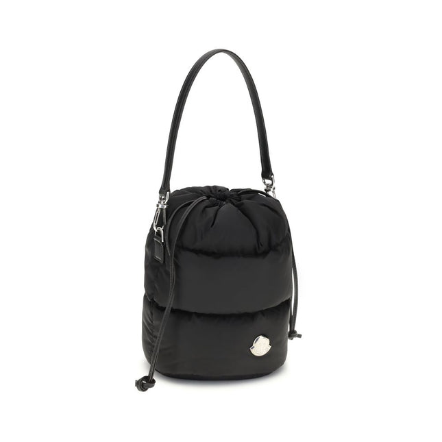 Moncler Black Polyester Backet Bag