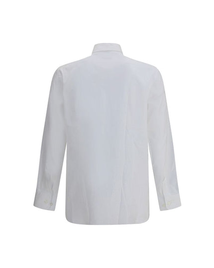 Etro White Cotton Dress Shirt