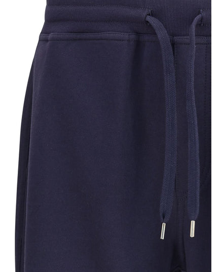 Brunello Cucinelli Blue Cotton Casual Pants