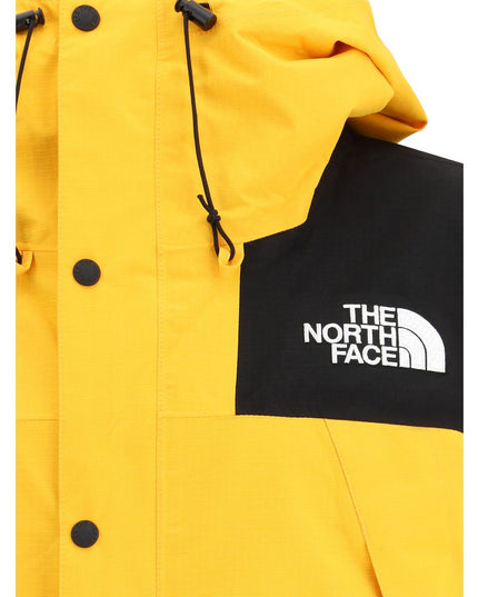 The North Face Yellow Polyamide Shell Jacket