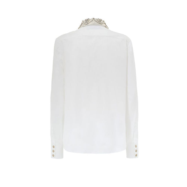 Gucci White Cotton Dress Shirt